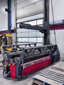 98" x 5/16" JMT #HRB-4, 4-Roll CNC Plate Roll Bending Machine, 15 HP, 460 Volt, 3PH, 2016