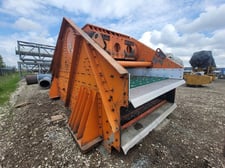 Vibramech #H2-48-24, Double-Deck Horizontal Vibrating Screen, 192.13" x 96" deck, (4) 12 HP vibrator motors