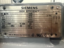 Siemens HP 250HP RPM 1185RPM 3PH 460V 280A 449TC TEFC Allis-Chalmers Motor