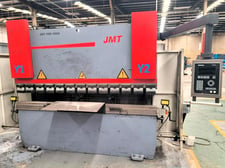 66 Ton, JMT #PBF-2560, CNC Press Brake, 8.4'OA, 5-axis, Delem DA-52 CNC Backgauge, 2013