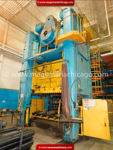 1000 Ton, Niagara #SE2-1000-108-60, Die Cutting Machine, 20" stroke, 60" x 108" table, 18 SPM