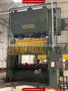 250 Ton, Verson #S2-250-96-42, Punch Press, 96" x 42" table, 16" stroke, 25-30 SPM