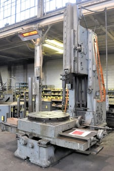 48" Rockford, movement 42" table, hydraulic, 16" vertical adjustment, 20 HP, 0-80 FPM