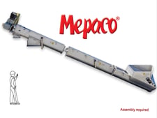 18" Mepaco, stainless steel industrial incline