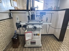 6" x 18" Harig #618, horizontal surface grinder, 8" x 1.25" x 1.25" wheel, 3450 RPM, 1 HP, Acu-Rite digital