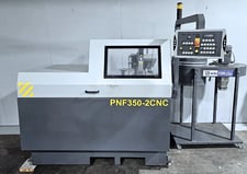 14" Hyd-Mech #PNF350-2CNC, CNC circular cold saw, 14" blade, 2.5 HP, chip collector, 2012