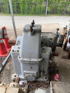 1250 HP @ 1800 RPM, Lufkin #N1600 (test gear), 2970 RPM out, 1.65:1 ratio, 1.50 service factor