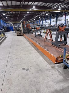 Image for Tecnar #RotoWeld-3-Twin-Bay, robotic pipe welder, 3"-42" pipe diameter, twin bay, 22' between chucks, 2016