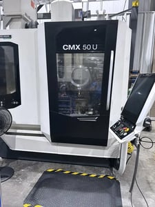 DMG Mori Seiki #CMX-50U, 5-Axis, CNC vertical machining center, 60 automatic tool changer, 19.7" X, 17.7" Y