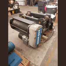 7.5 Ton, Shaw-Box #WC3M-25, World Series wire rope hoist, 2-speed hoist