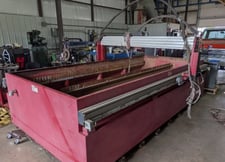 Omax #Maxiem-1530, CNC Waterjet Cutter System, 5' x10' table, M30 pump, chiller, hopper, controls, 2010