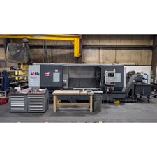 Haas #ST-40L, CNC Turning Center, 35.5" swing, 15" chuck, Live Milling, Chip Conveyor, Misc. Tooling, 2020