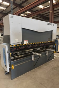 88 Ton, Jayshree #KPBF-832, Hydraulic Press Brake, 4+1 Axis, Cybelec Control, Unused