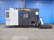 Daewoo Doosan Infracore #HC-400, CNC horizontal machining center, 16" x 16" Capacity, 40 automatic tool