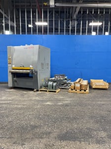 50" x 85" Boarke Machine #BKM-52103NRK, Belt Sander, 7.5 HP, 1760 RPM, 3/60/230 V.
