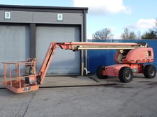 500 lb. JLG #660SJ, Telescopic Boom Lift, 66' Max platform Height, 56.75' Reach, 881 hours, 2003