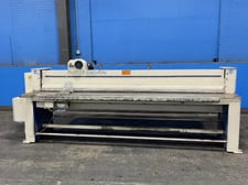 13 Ga. x 10' Patterson/Cidan #HSM-F, Power Squaring Shear, Foot Switch, 3/60/230 V., 2010