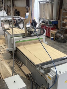Biesse #Klever-1530G-FT, CNC router, 120" X, 60" Y, 10.2" Z, 2014