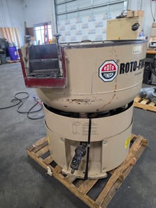 4.3 cu.ft. Hammond Roto-Finish #Gemini-G400, vibratory finisher, 1.21 HP, 1 drain