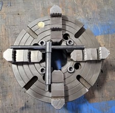 10" Bison, 4-jaw chuck