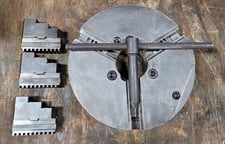 12" Skinner, 3-jaw chuck