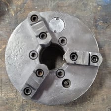 8" Cushman #836E2, 3-jaw chuck, 2.25" hole