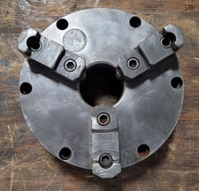8" Cushman, 3-jaw chuck, 2.25" hole