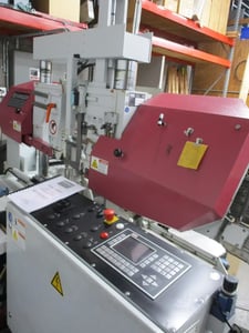 12" x 10" Behringer #HBP263A-CNC-KGT, CNC heavy duty fully automatic twin column horizontal band saw, 2012