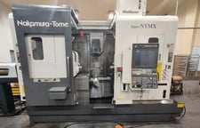Nakamura Tome #Super-NTMX, CNC multi-axis turning/milling center, Fanuc 31i-A5, 2013