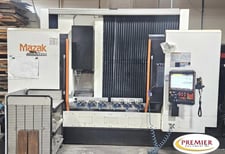 Mazak #VTC-200C, CNC vertical machining center, 4-Axis, Mazak Smooth G Control, 63.4" X, 20.1" Y, 20.1" Z