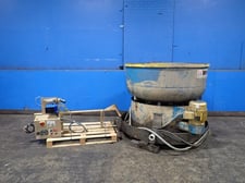 60" Roto Finish Spiratron Vibratory Finishing Bowl, 7.5 HP, 1770 RPM, 230/460 V.