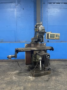 Bridgeport CNC Vertical Mill, 58" x11" Table, Trax DX Controls, 240 V., 3 Ph.