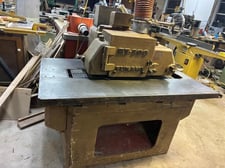 Fukami #RT-300, straight line rip saw, 12" blade capacity, 10 HP, 5700 RPM, 15" throat, 31" x 55" table