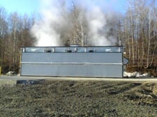 Kiln Direct #SLK-411109-20M09H6HR-ALU, dry kiln, 9' W x 9' H x 40' L, controls & gas on right side, 2014