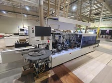 Homag #Edgeteq-S-300, edge bander with pre-mill & corner rounding, Air Tec EVA/PUR gluing technology, 2020