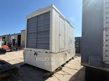 750 KW Caterpillar #3412, diesel generator set, 480 Volts, weatherproof enclosure, base fuel tank, 1997
