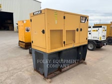60 KW Caterpillar #D60, diesel generator set, 480 Volts, C4.4 engine, enclosure w/ base fuel tank, 2008