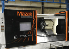 Mazak #Quick-Turn-450M, 3-Axis CNC Lathe, 33.2" swing, 80" machining length, 43.2" turning diameter, 7.28"