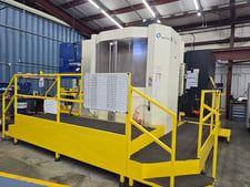 Makino #A81NX, CNC Horizontal Machining Center, 35.4" X/Y, 40.2" Z, 60 HP, 10,000 RPM, 39.4" x 51.2" max.