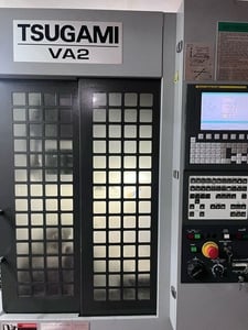 Tsugami #VA2, 3-Axis Vertical Machining Center, 19.6" x 12.9" table, 14.1" X, 10.2" Y, 9.8" Z, 12 HP, 30,000