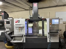 Haas #VF-2, 3-Axis Vertical Machining Center, 36" x 14" table, 30" X, 16" Y, 20" Z, 30 HP, 8100 RPM, 20