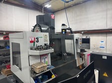 Haas #VM-3, 4-Axis Vertical Machining Center, 54" x 25" table, 40" X, 26" Y, 25" Z, 30 HP, 12,000 RPM, 24