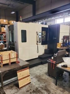 Averex #HS-630i, CNC horizontal machining center, 60 automatic tool changer, 41.3" X, 34.6" Y, 40.2" Z, 8000