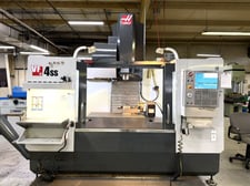 Haas #VF-4SS, 4-Axis CNC Vertical Machining Center, 52" x 19.5" table, 50" X, 20" Y, 25" Z, 30 HP, 15,000