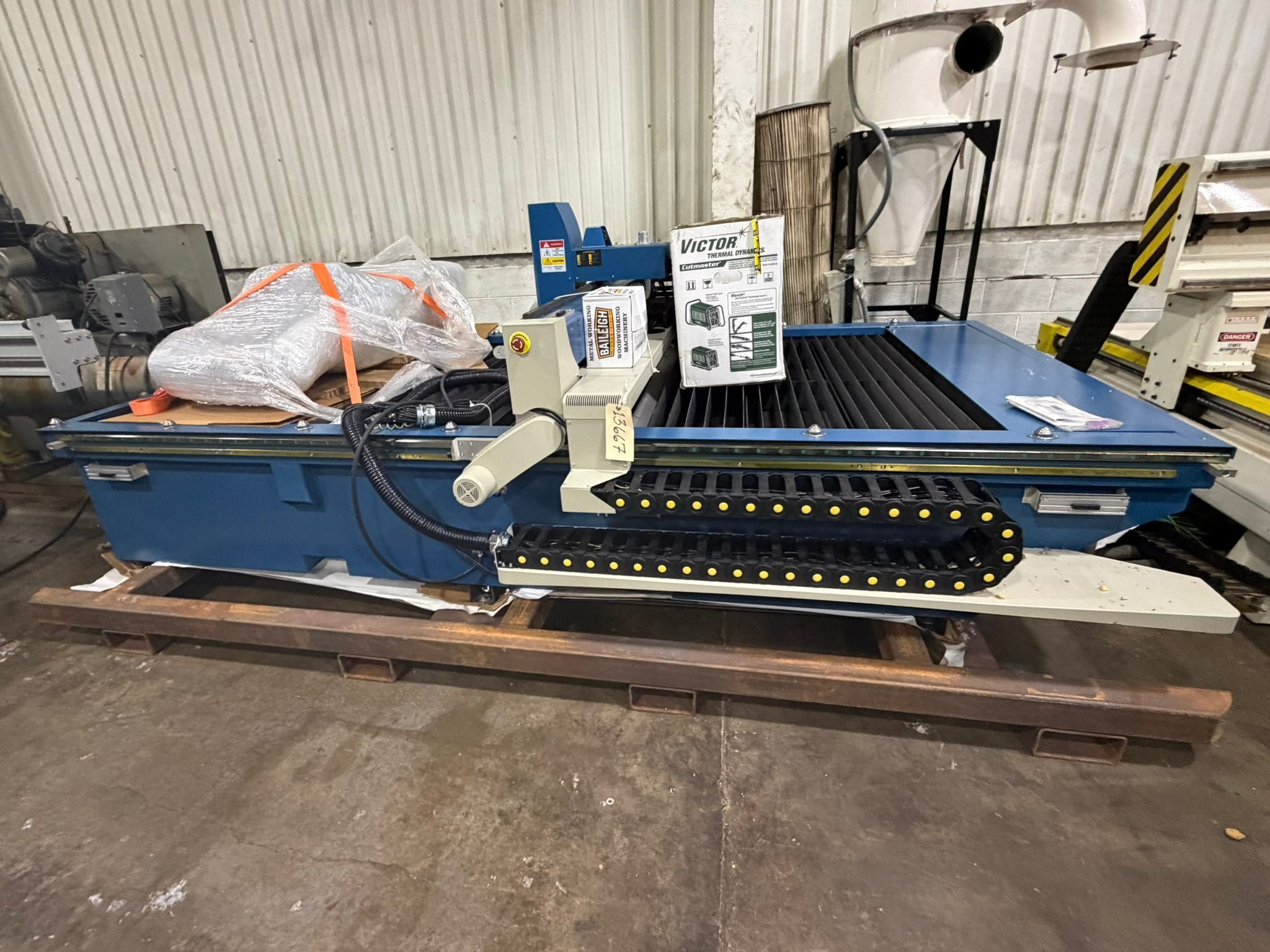 Baileigh #PT-105-HD, CNC Plasma Cutter, 5' x 10' table, 120 amp, 5/8" production cut, 220 Volt, 1PH, 2023