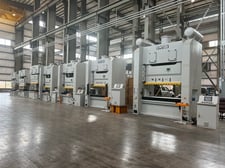 Stamtec #GTX, Straight Side Mechanical Stamping Press Line