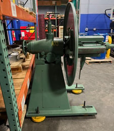 4000 lb. Littell #40-18, Motorized Uncoiler, 18" max. coil width, 15"-20" coil ID range, 60" max. coil