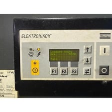 105 cfm, 132 psi, Atlas Copco #GA18, Rotary Screw Compressor, 25 HP, 2001