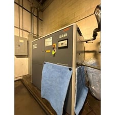 253 cfm, 132 psi, Atlas Copco #GA45, Rotary Screw Compressor, 60 HP, 2001