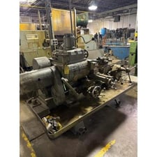 No. 4 Warner & Swasey, M-1420, Turret Lathe, 7" swing over cross slide, 26" btwn centers, collet nose chuck